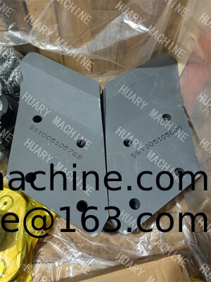 SANY Excavator parts, SSY005105800 SSY005105768 LEFT RIGHT CUTTER SY215H