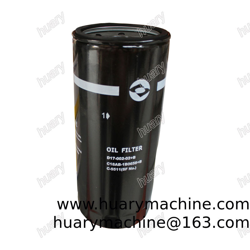 XCMG Truck Crane Spare Parts,86012858 D17-002-02B Oil filter